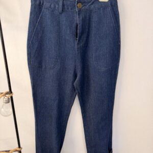 Collectif Jeans Hose Bund kariert