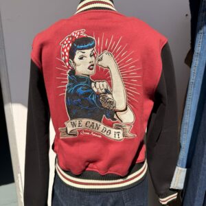 Queen Kerosin Damen College Jacke We Can Do It