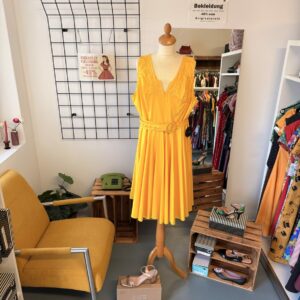 Sheen Damen Sommerkleid Gelb