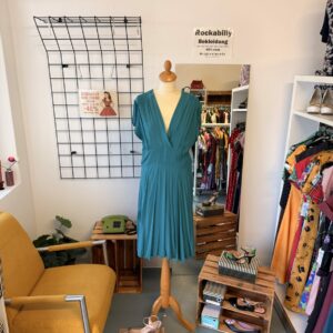 House of Foxy Damen Kleid Petrol