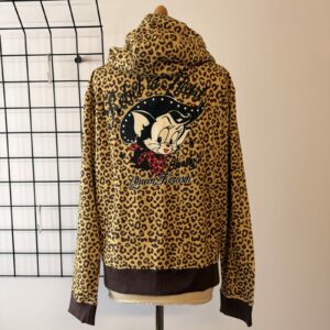 Queen Kerosin Damen Leo Kapuzenweste - XL