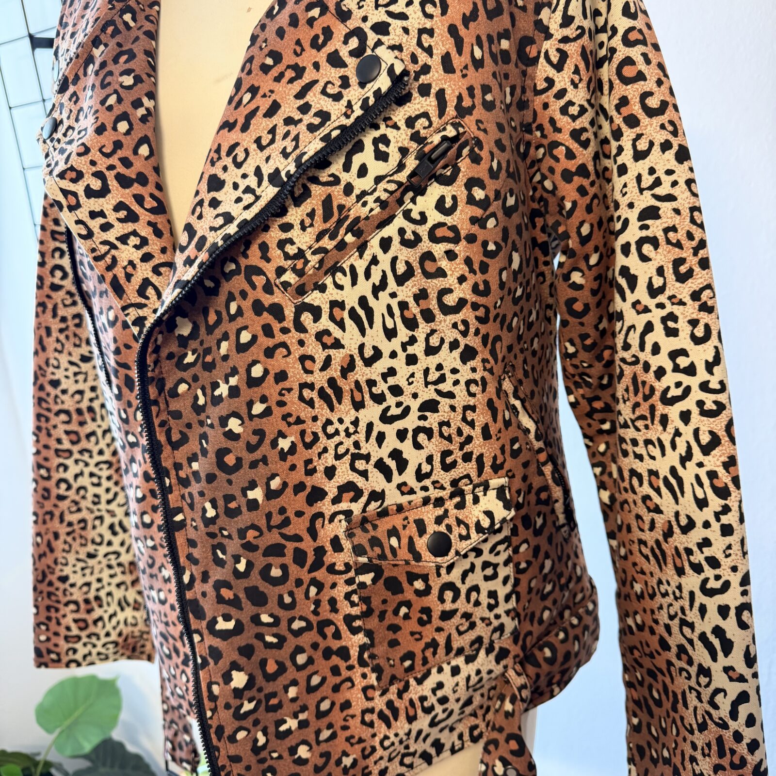 Queen Kerosin Damen Leo Biker Jacke - M – Bild 2
