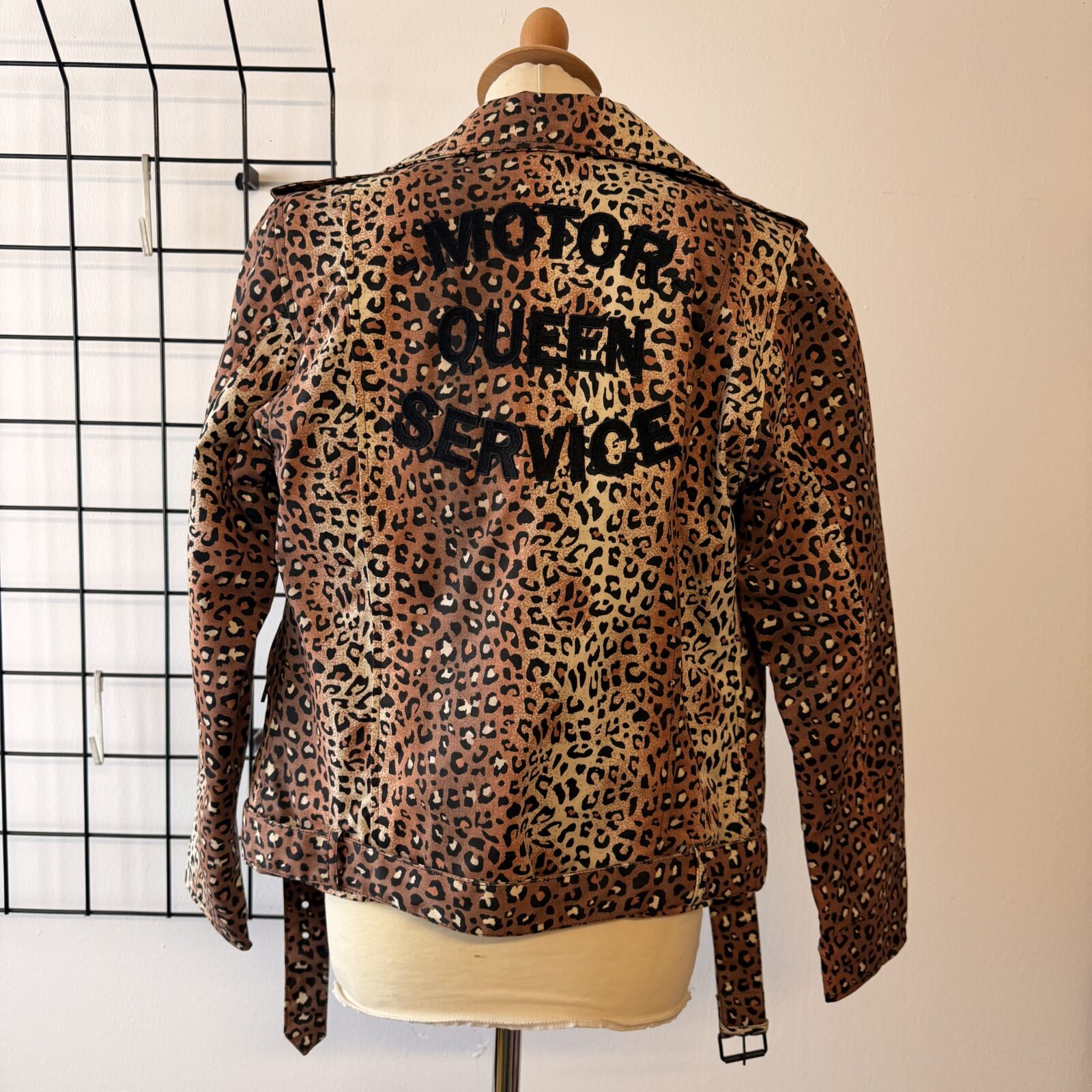 Queen Kerosin Damen Leo Biker Jacke - M – Bild 3