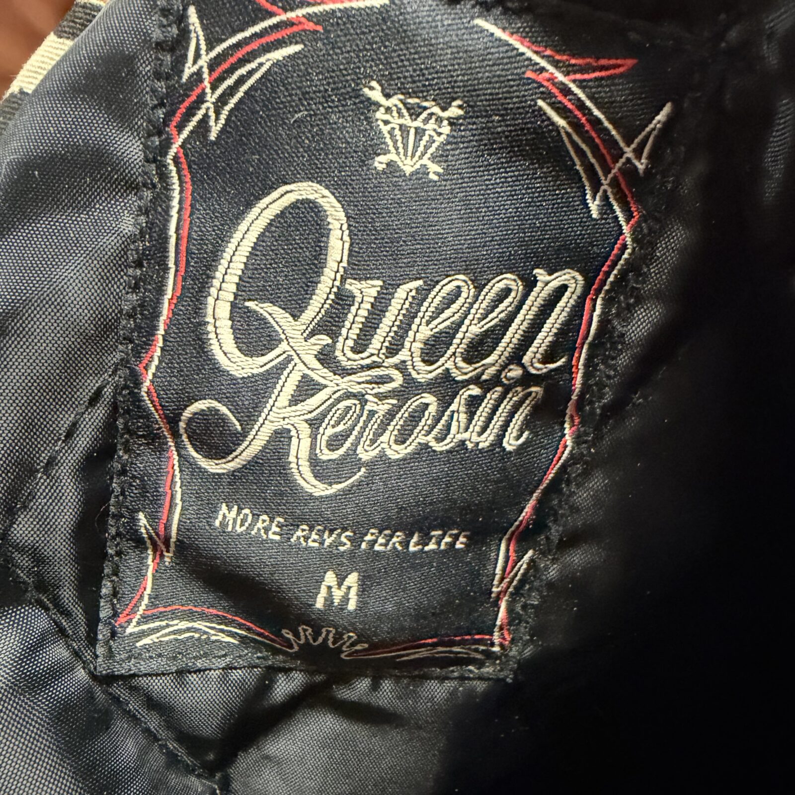 Queen Kerosin Damen Leo Biker Jacke - M – Bild 4