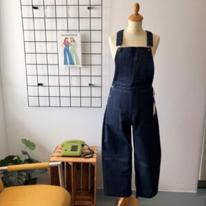 Queen Kerosin Damen Denim Latzhose