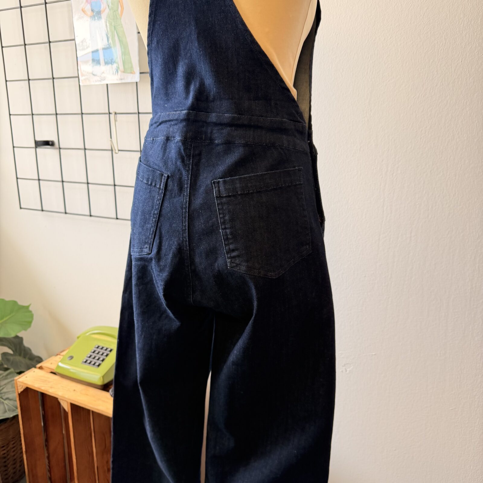 Queen Kerosin Damen Denim Latzhose – Bild 6