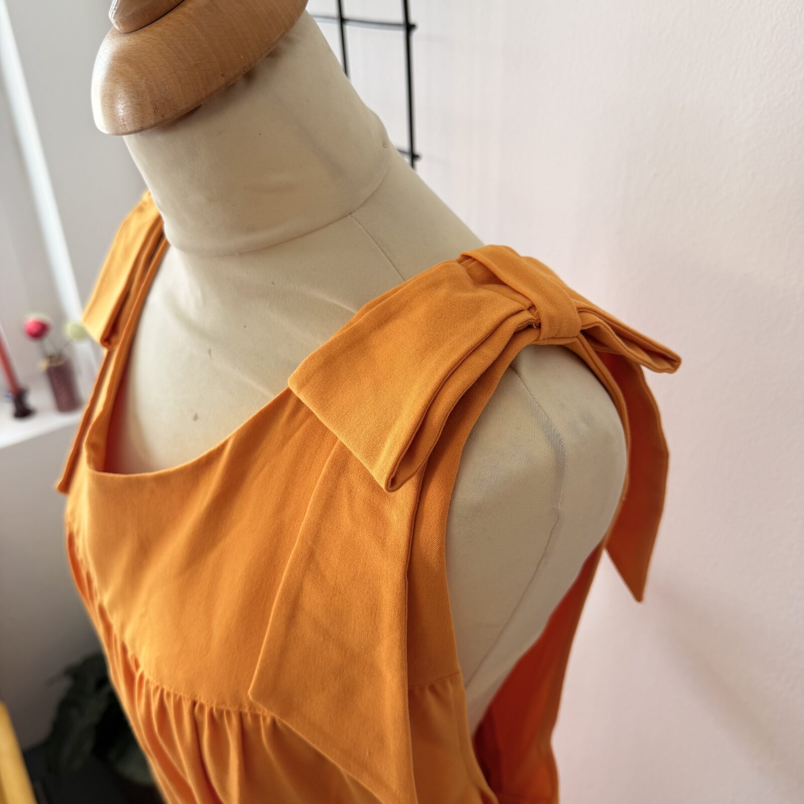 Miss Candyfloss Swingkleid gelb-orange - 5XL – Bild 3