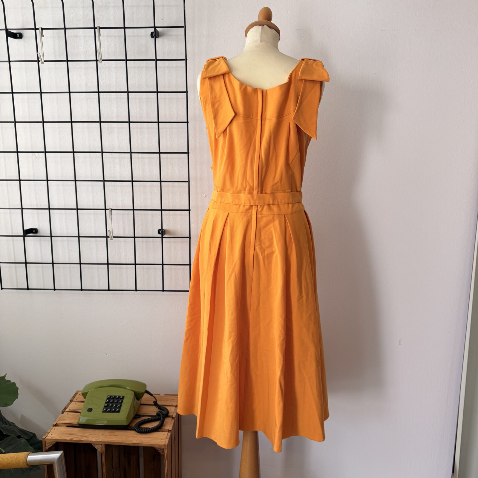 Miss Candyfloss Swingkleid gelb-orange - 5XL – Bild 4