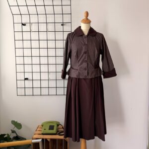 Miss Candyfloss Damen Kleid Liolia-Bo Bordeaux
