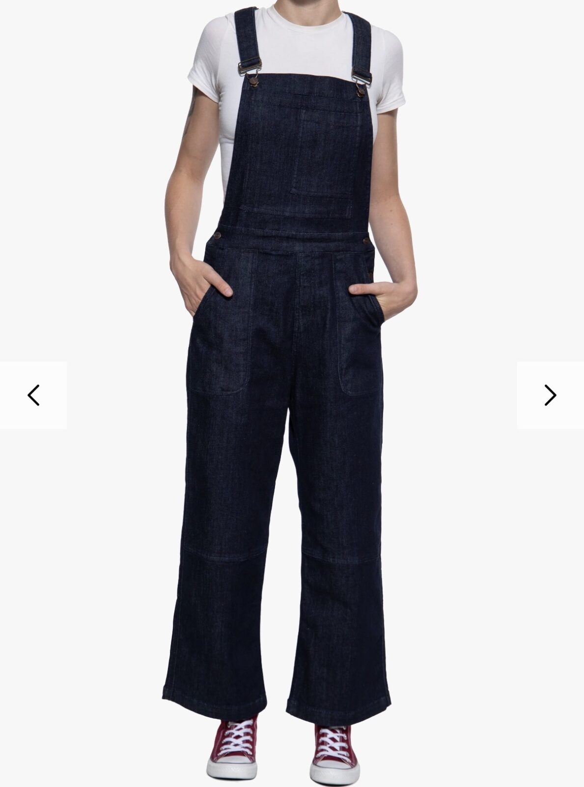 Queen Kerosin Damen Denim Latzhose – Bild 9