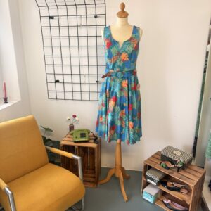 Timeless Damen Kleid Tropical mit Äffchen