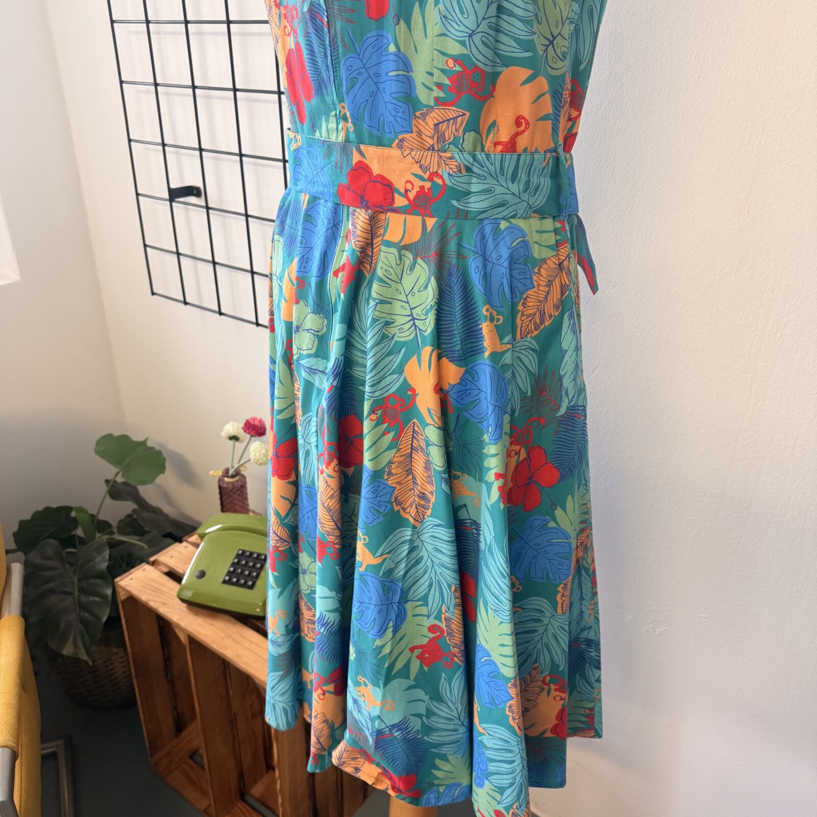 Timeless Damen Kleid Tropical mit Äffchen – Bild 8