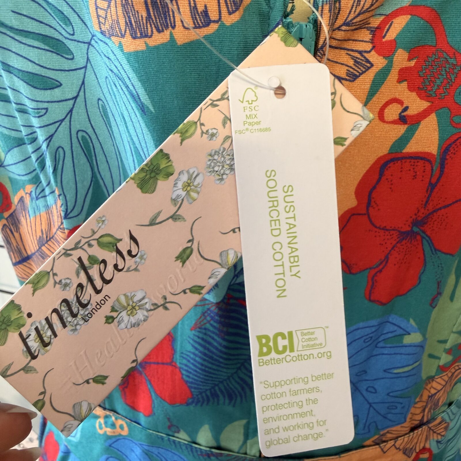 Timeless Damen Kleid Tropical mit Äffchen – Bild 10
