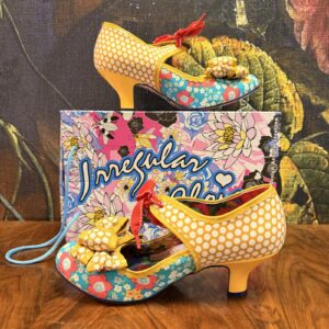 Irregular Choice Damen Pumps Gelb Türkis